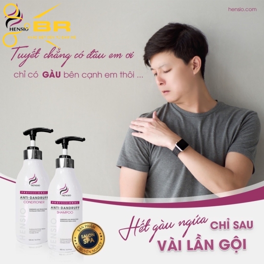 Dầu gội ngăn ngừa rụng tóc, giúp tóc mọc chắc khỏe Hensio Biotin dung tích 500ml